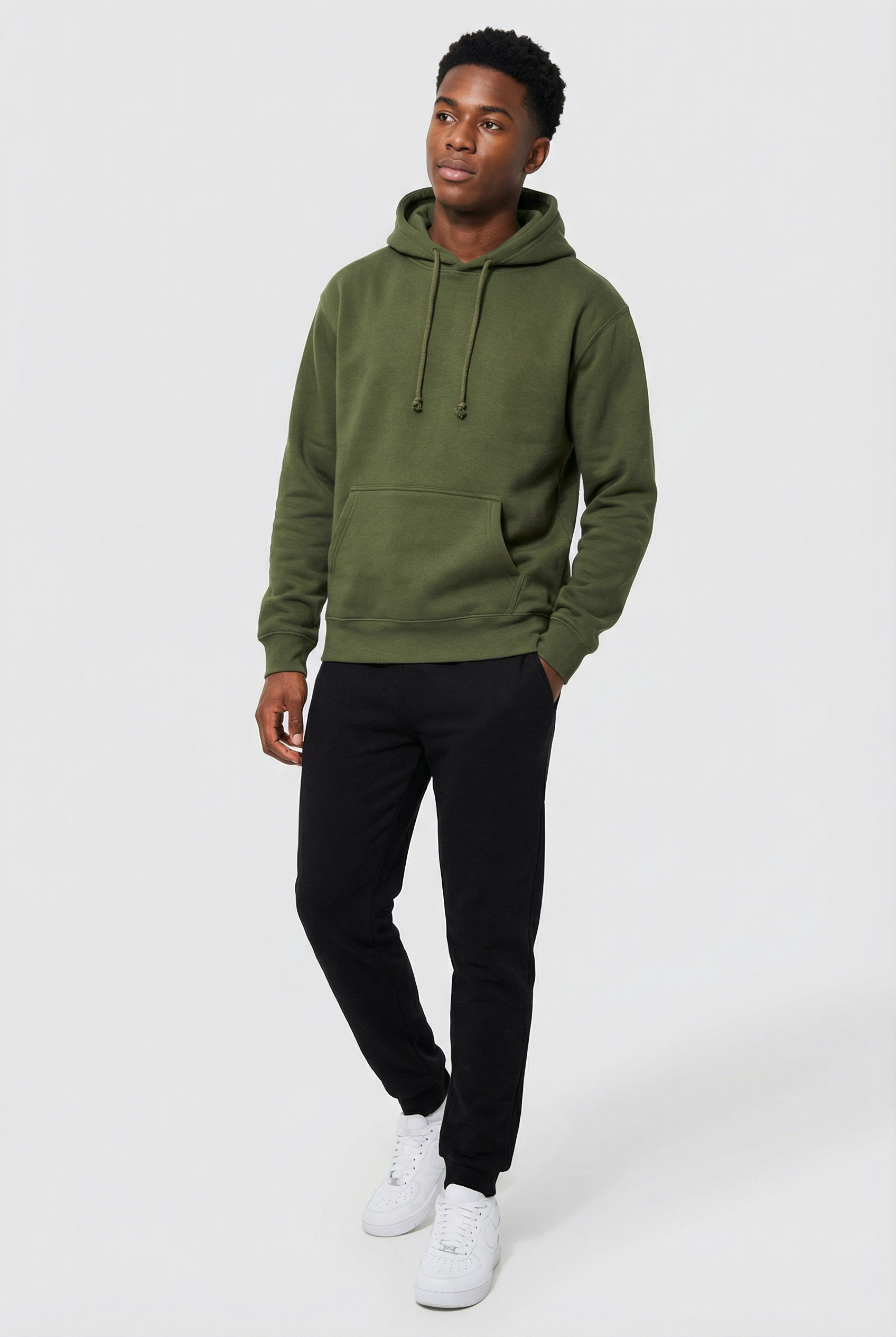 Standing Pockets — Olive