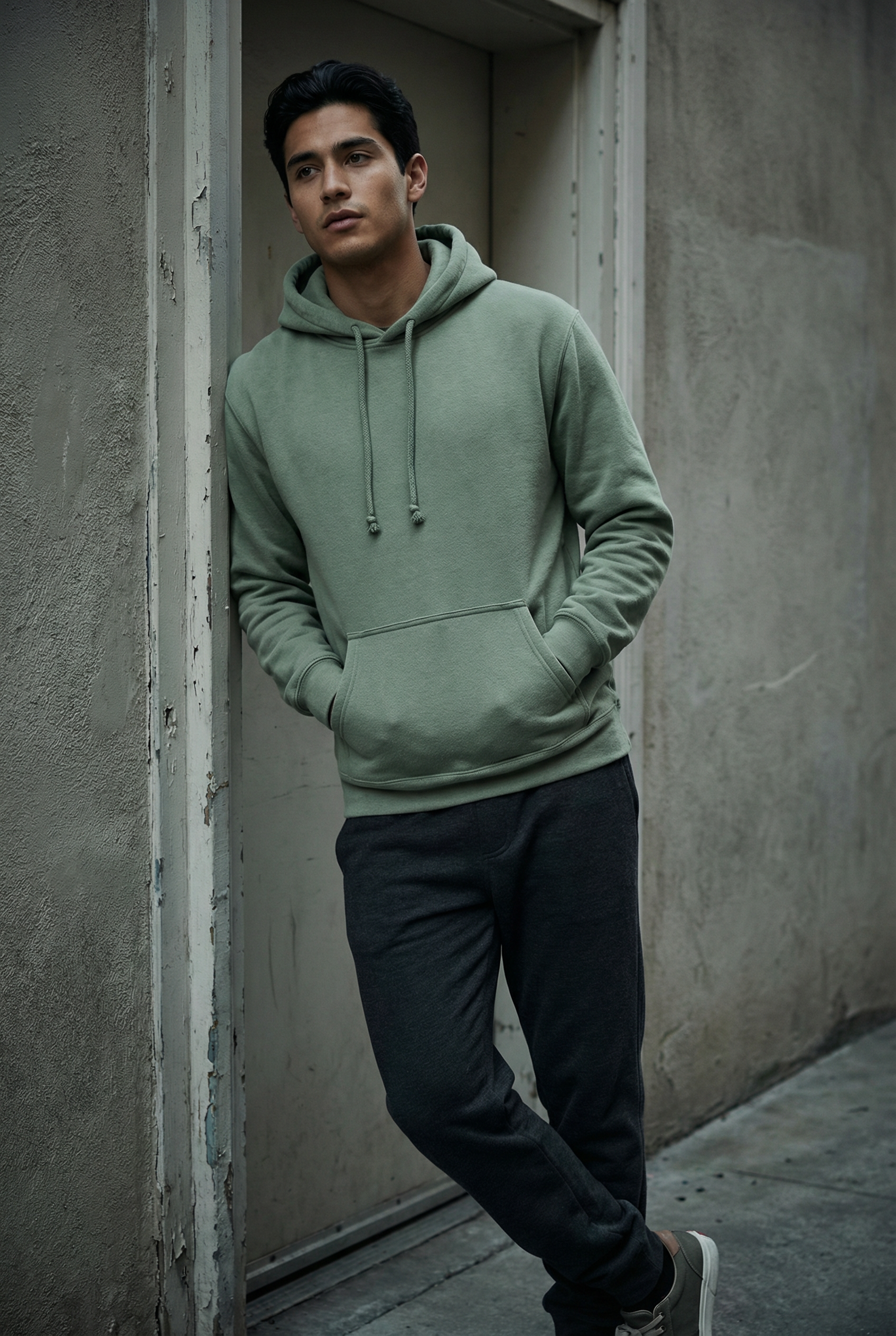 Doorway Lean — Sage